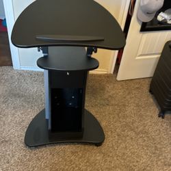 Laptop/Ipad Adjustable Rolling Cart