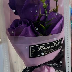 Purple Roses From Mom On Mother's Day