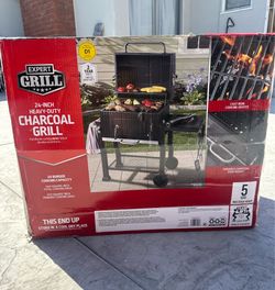 Expert Grill Heavy Duty 24 inch Charcoal Grill