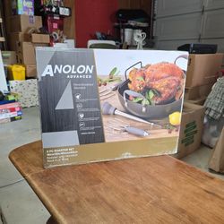 Anolon Advanced 5pc Roaster Set 