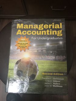 Managerial Accounting 2nd Edition