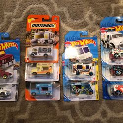Hotwheels & Matchbox Trucks