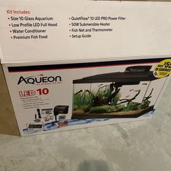 10 Gallon Fish Tank Set