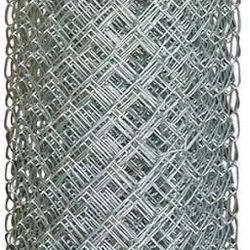 Partial Roll Of Chain Link Fence