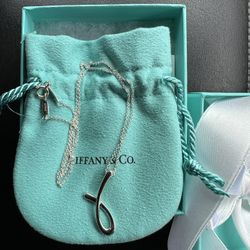 Tiffany & Co Alphabet Letter J Pendant