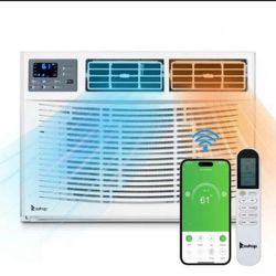 12000BTU 110V Window Air Conditioner With WIFI And Remote, White
