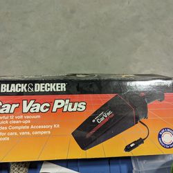 Black & Decker Car Vacuum 