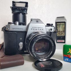 Film CAMERA 35mm 📸 Retro Chic! Pentax Spotmatic: Capture Vintage Essence with a Modern Flair! 🎞️”