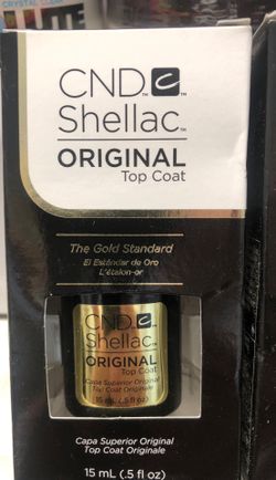CND shellac top coat