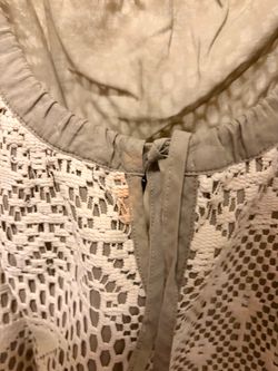 BCBGirls Silver Blouse
