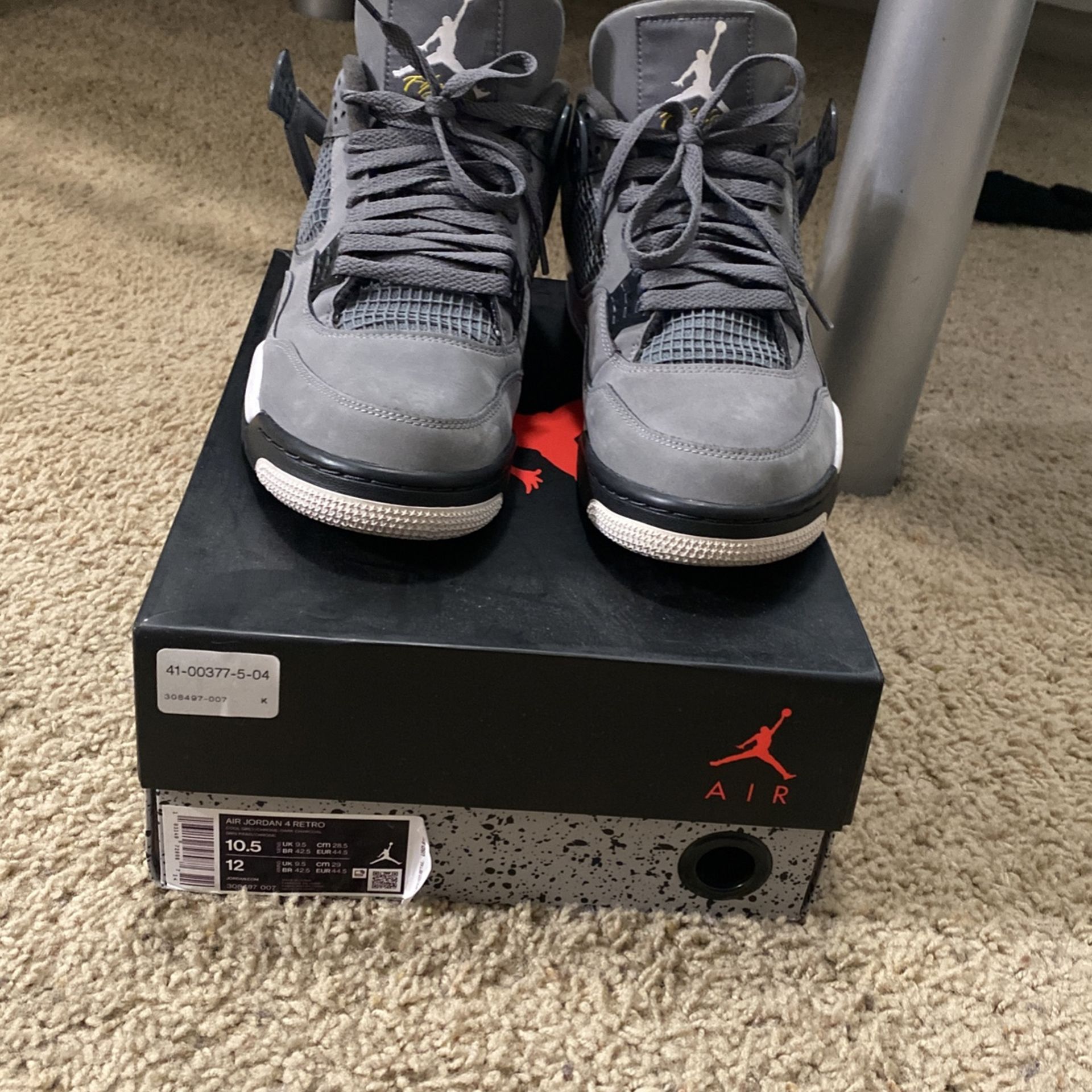 Jordan 4 Cool Grey (Used)