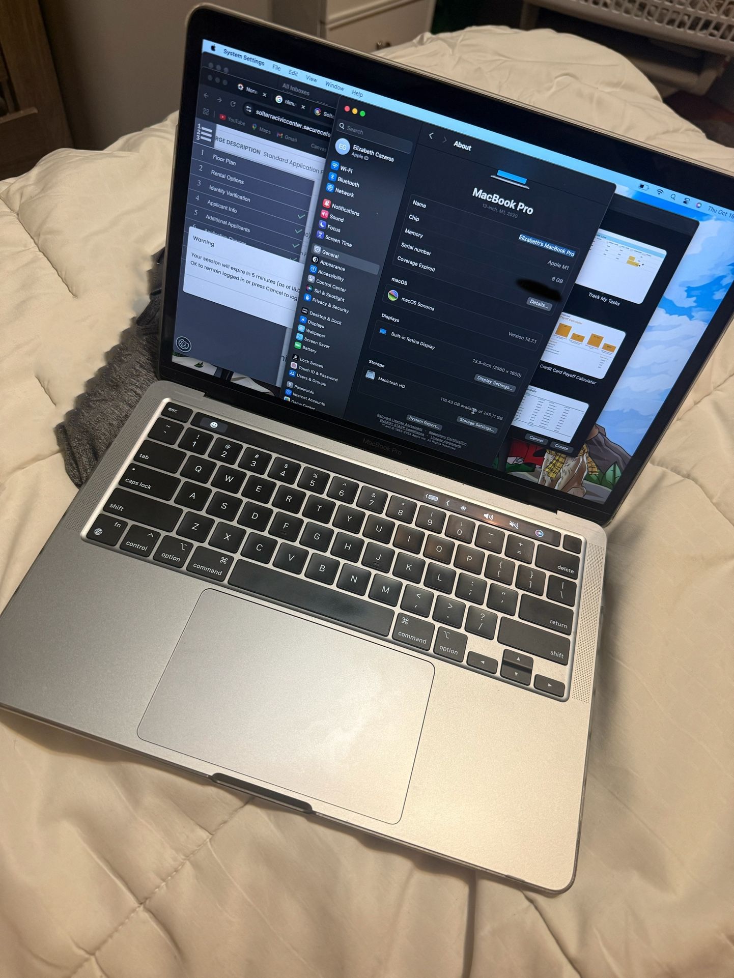 Apple Mac Book Pro 2020 M1 13inch