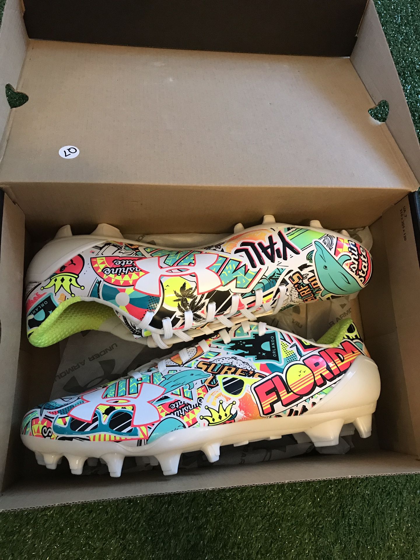 Under armour cheap florida cleats