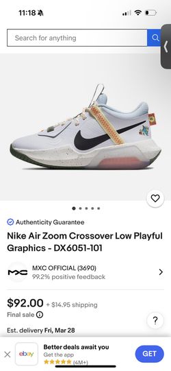 Nike Air Zoom Crossover Low Playful Graphics - DX6051-101