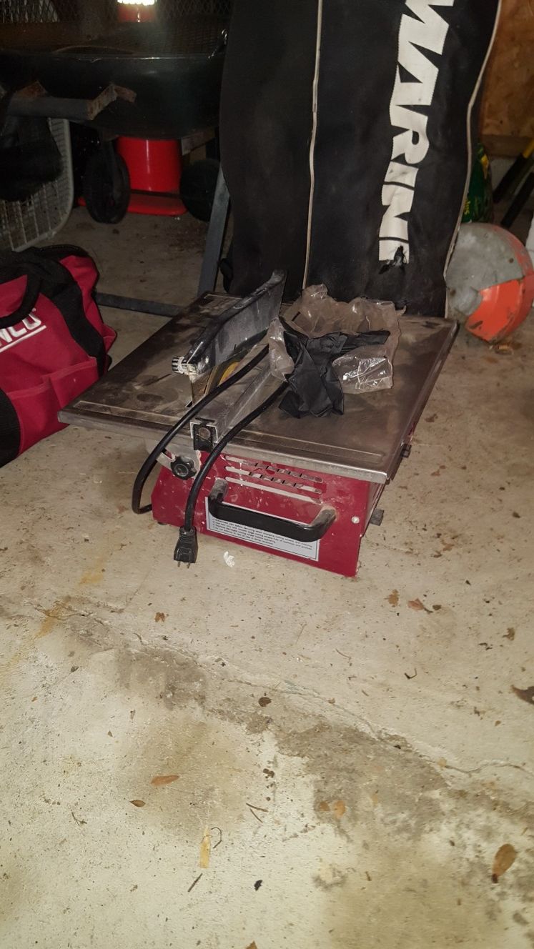 Wet saw