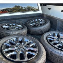 2024 toyota tundra new gtires and rims