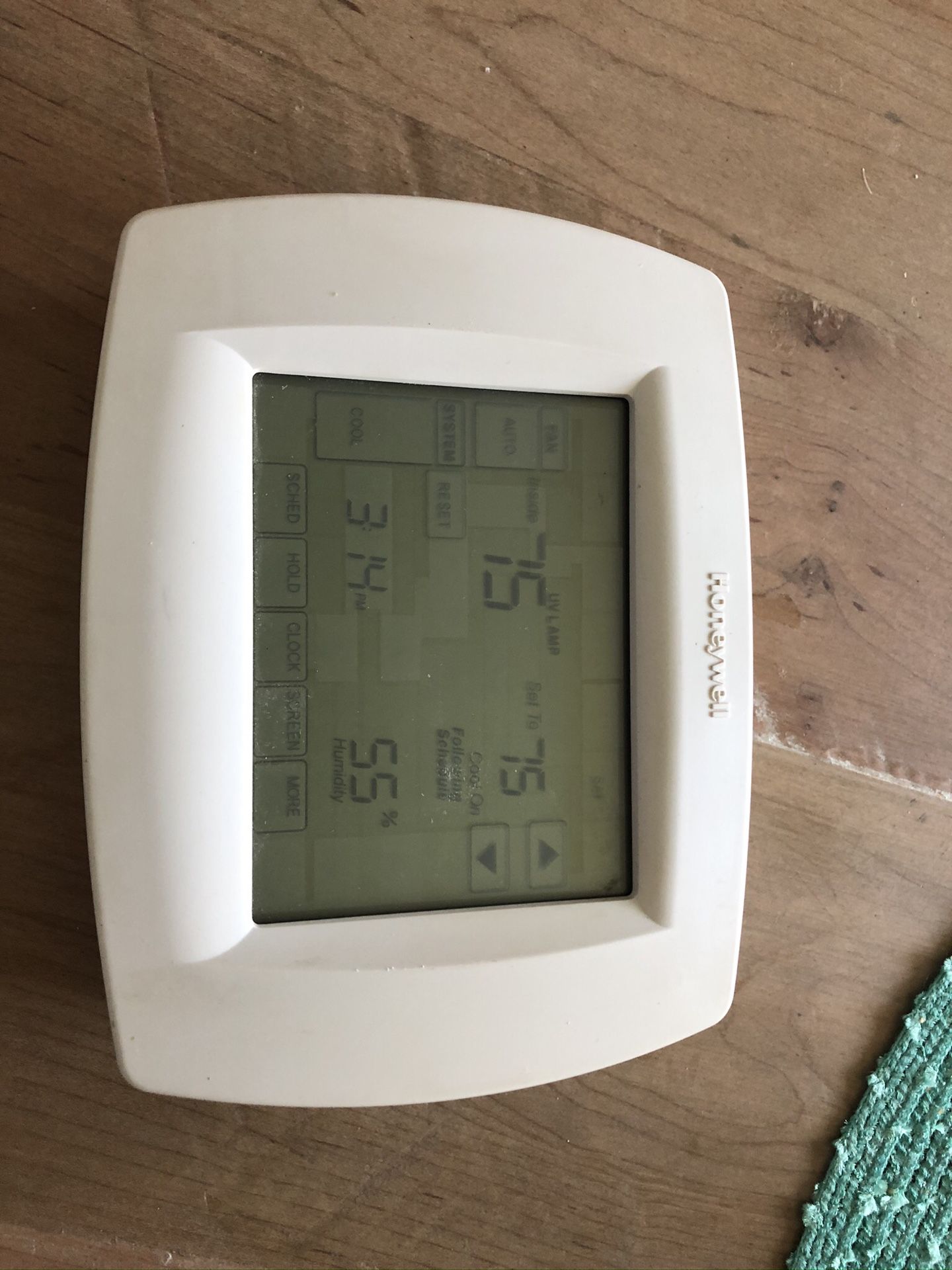 Honeywell Touch Screen Programmable Thermostat
