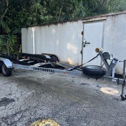 Continental Dual Axle Boat Trailer