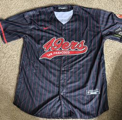 49ers baseball jersey
