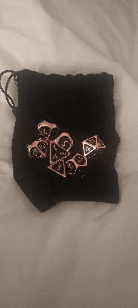 D & D Metal Dice
