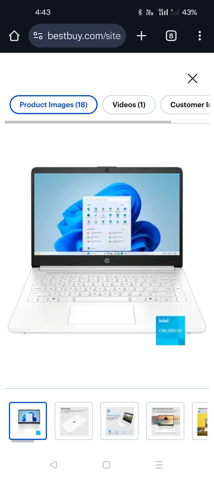 HP Laptop 14-dq0052dx (Brand New In Box)