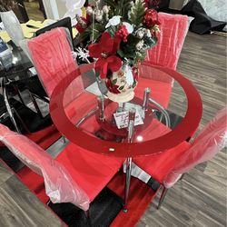 New 5pc Dining Set In Box Buy Now Pay Later $39 Down No Credit Needed