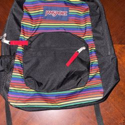 Rainbow Jansport Backpack 