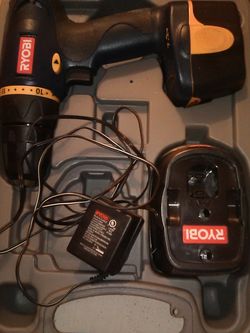 Ryobi drill and charger