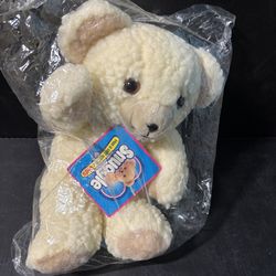 Snuggle bear vintage collectible stuffed snuggle bear sealed unopened