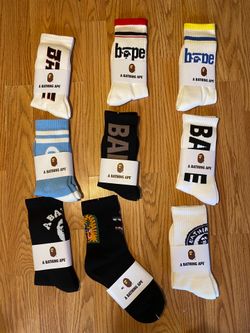Bathing Ape Crew Socks 1pair