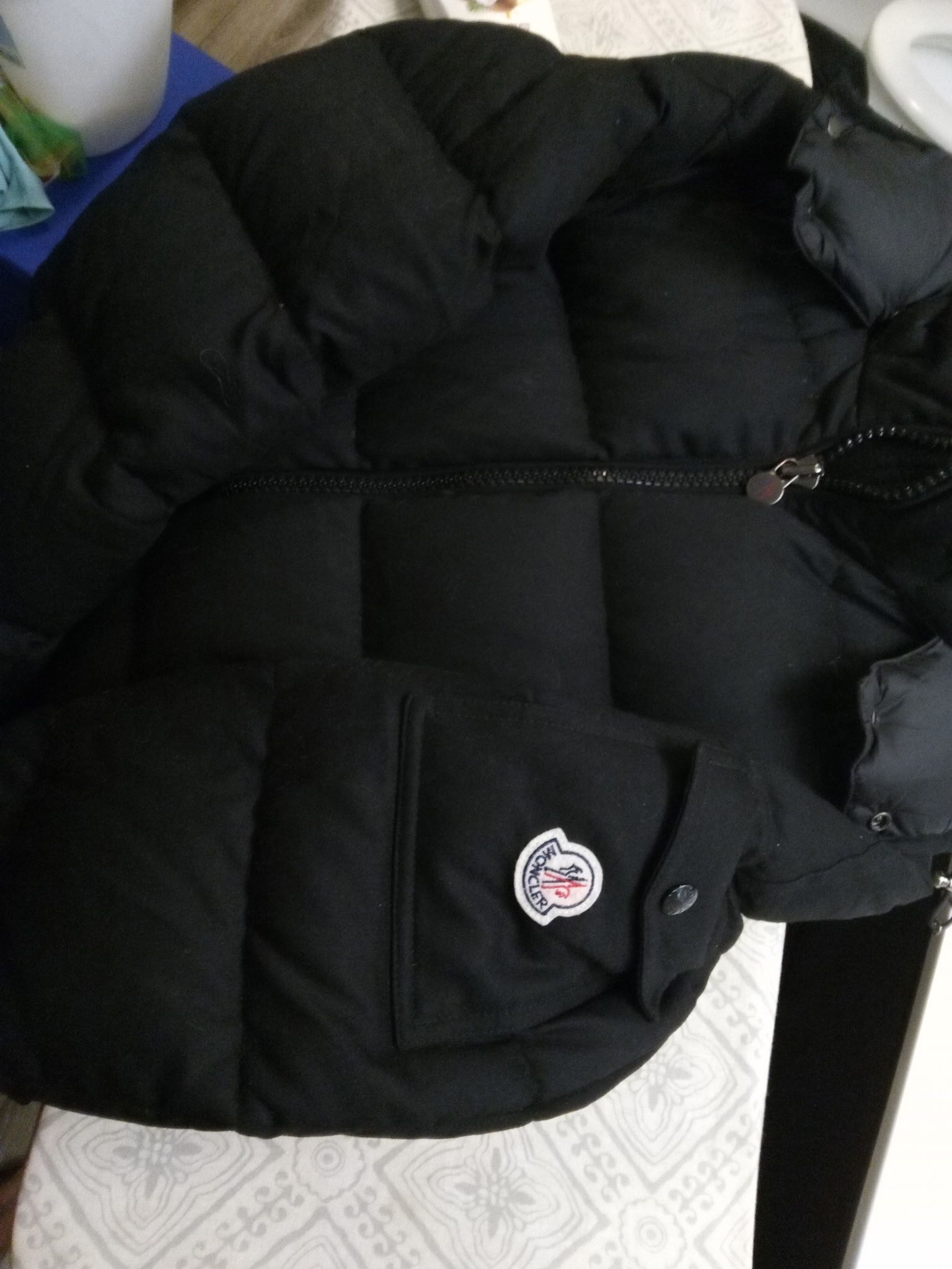 MONCLER Logo- Appliquéd Quilted Hooded Down Jacket