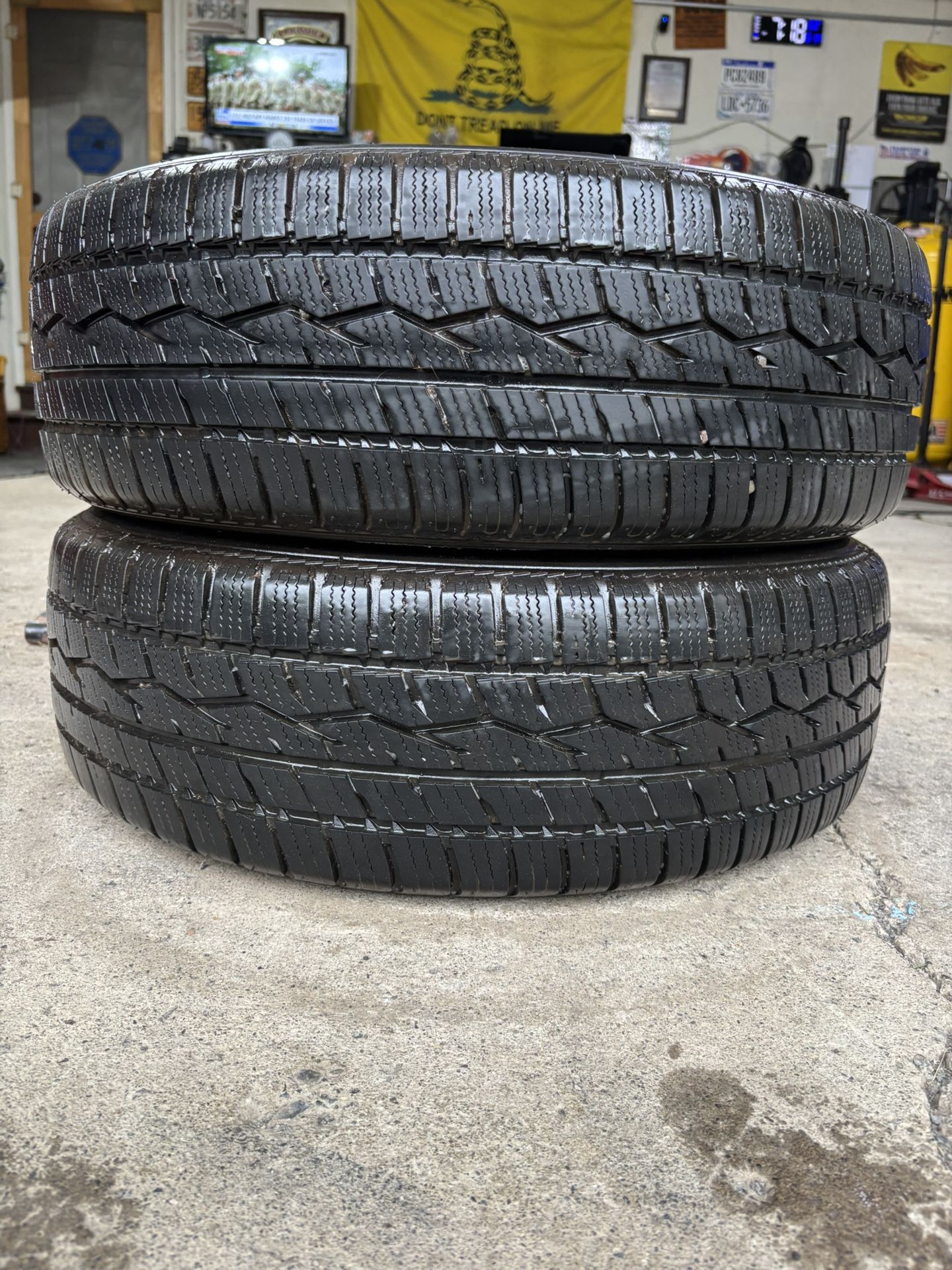(2) - 195/65/15 Toyo Celsius All Weather Tires