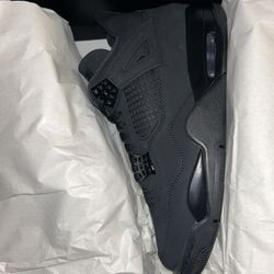 Nike Air Jordan 4 Retro Black Cat Size 10 DS 