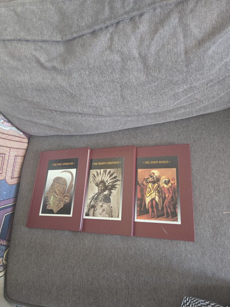 The American Indians Time Life Books Hardcover - Lot of 3
