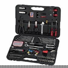 Task Force 185-Piece Standard (SAE) and Metric Combination Mechanic's Tool Set