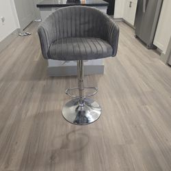 Grey Bar Stool $70 Obo