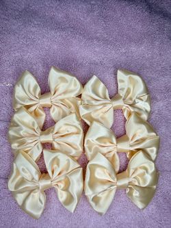 Satin bows