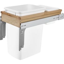 35 Quart Rev-A-Shelf Top mount Single Trash Pullout Fits 12” Cabinet