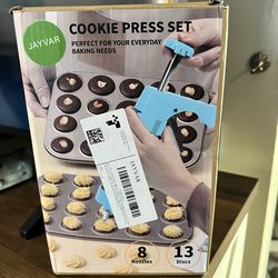 Cookie press set