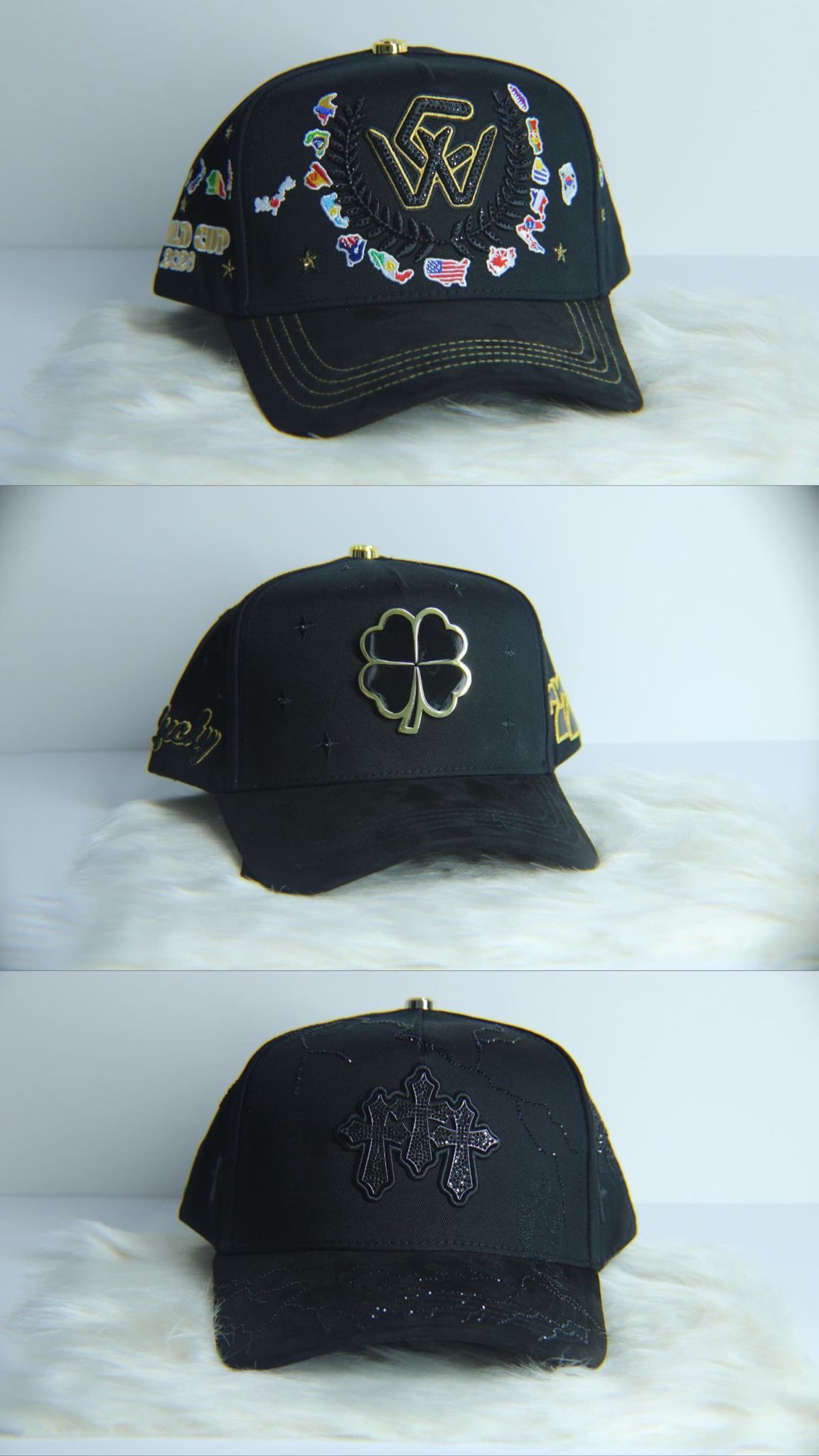 Gorras de béisbol de diamantes geniales - LA, Angels, Devil Flame