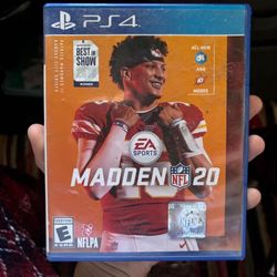 Madden 20 Ps4 Game Preowned