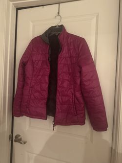 Free Country Women's Fuchsia Puffer Jacket Size M