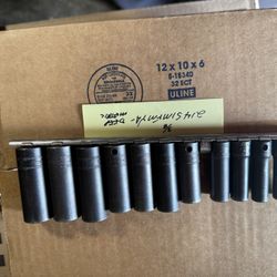 Snap on 3/8 Deep Impact Metric Set