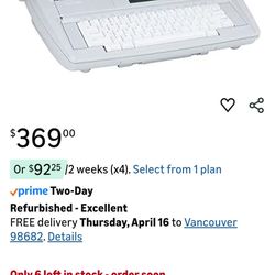 Brother SX-4000 Electronic Typewriter – LCD Display – tested (Compare $390)