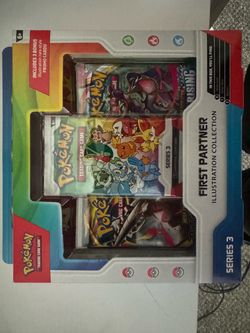Pokémon First Partner Illustration Collection Series 3 LOT OF (4)