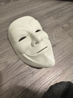 3D printed Guy Fawkes Anonymous mask