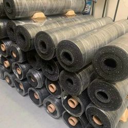 New Rubber Gym Flooring Rolls - Free Delivery 