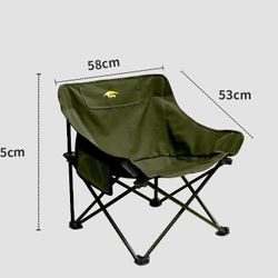 Heavy-Duty Folding Camping Chair – Portable Outdoor Chair for Camping, Fishing & Beach