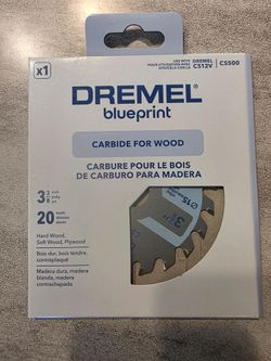 Dremel Blueprint 3-3/8 in. D X 15 mm Circular Saw Blade 20 teeth