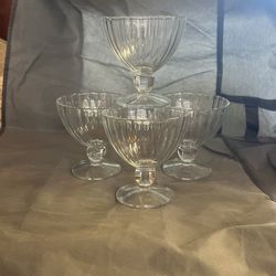 Ice Cream Glass Bowls